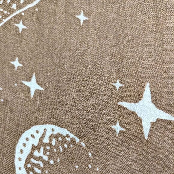 Hermes Carre 140 Carre Geant Cles De Lune Moonlight Pegasus Large Scarf Brown - Picture 9 of 9